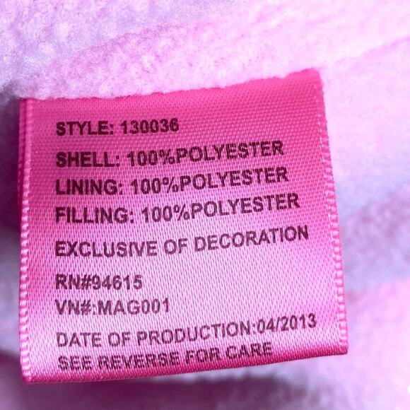 Protection Systems Pink Puffer Winter Jacket 24M - Picture 6 of 6